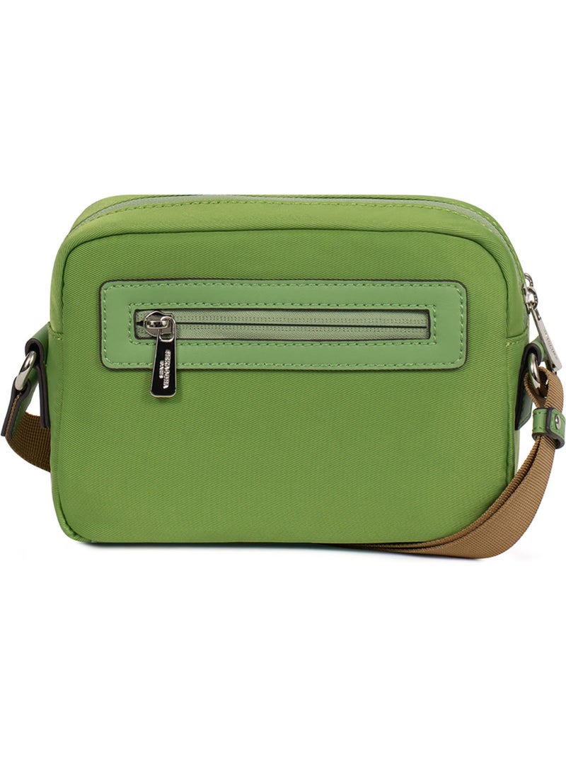Bolso cruzado yona hexagona Verde - Kiabi