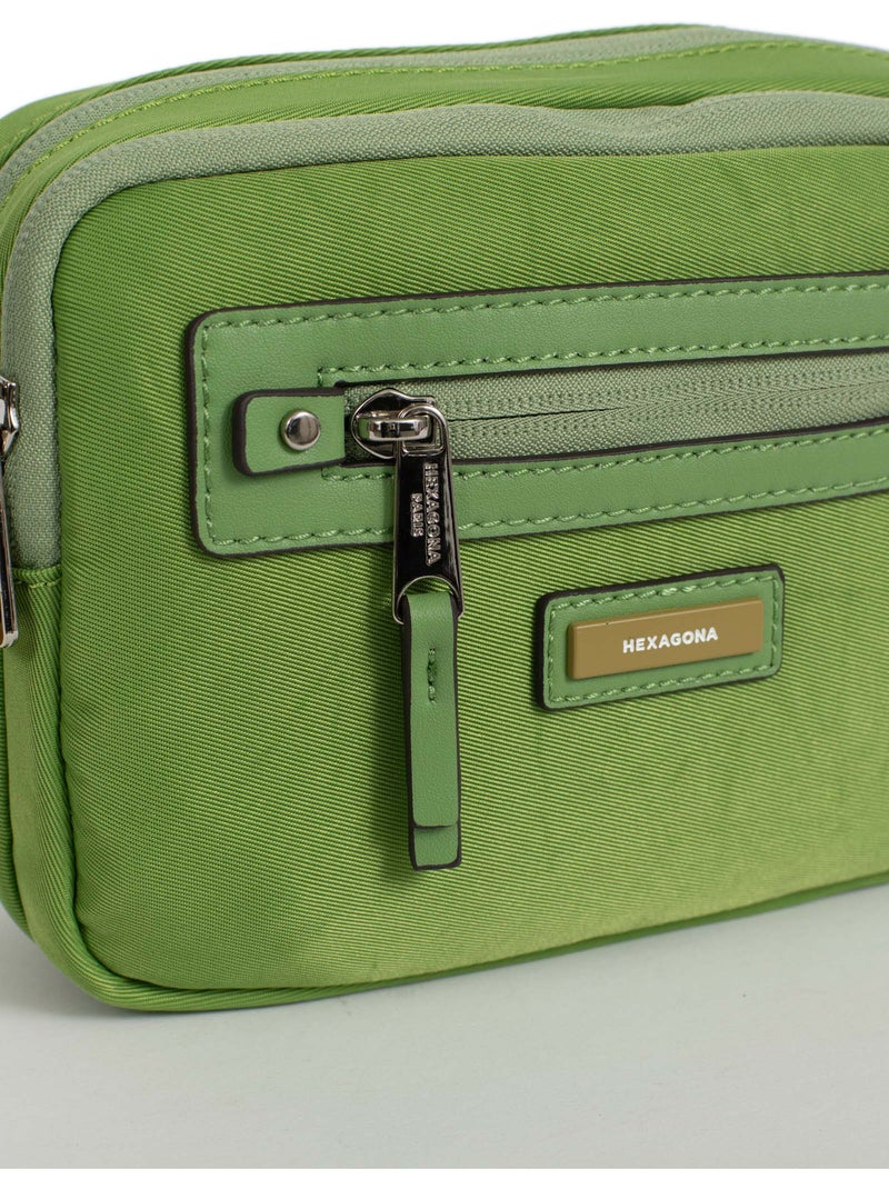 Bolso cruzado yona hexagona Verde - Kiabi