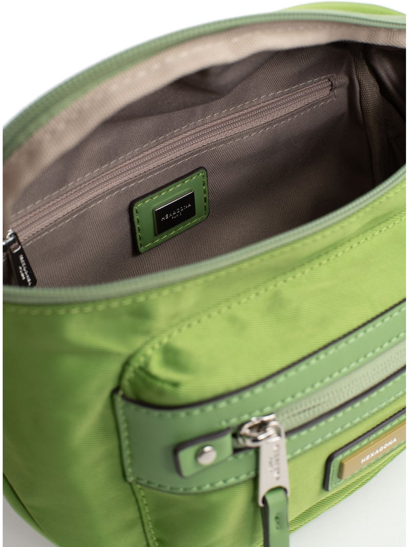 Bolso cruzado yona hexagona Verde - Kiabi