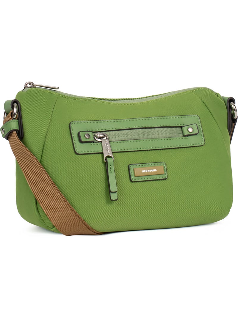 Bolso cruzado yona hexagona Verde - Kiabi