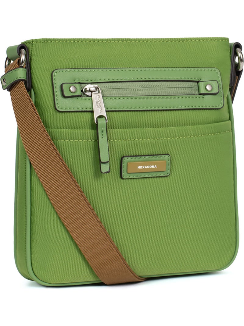 Bolso cruzado yona hexagona Verde - Kiabi