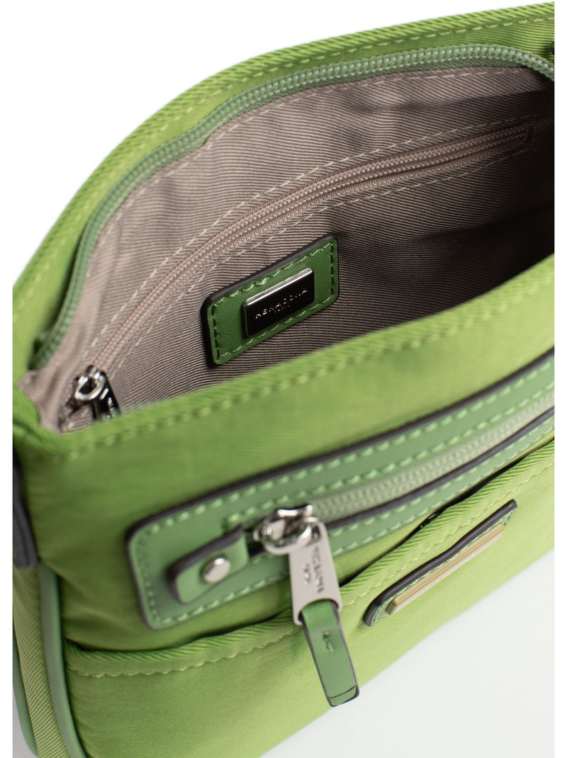 Bolso cruzado yona hexagona Verde - Kiabi
