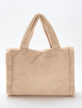 Bolso cuadrado borreguito
