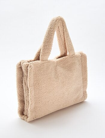 Bolso cuadrado borreguito