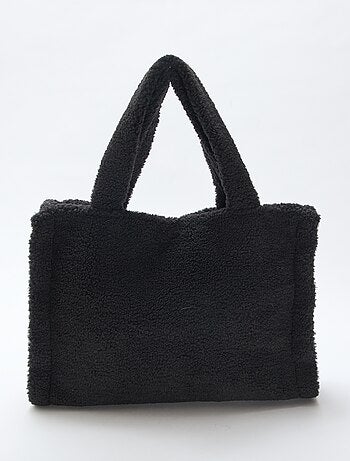 Bolso cuadrado borreguito
