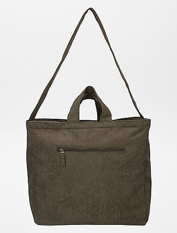 Bolso de canalé + cambiador portátil