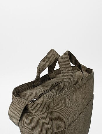 Bolso de canalé + cambiador portátil