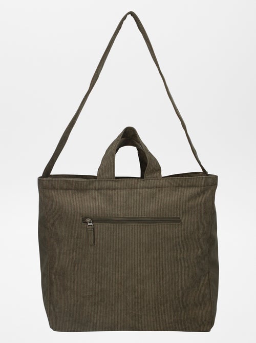 Bolso de canalé + cambiador portátil - Kiabi