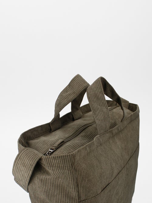 Bolso de canalé + cambiador portátil - Kiabi