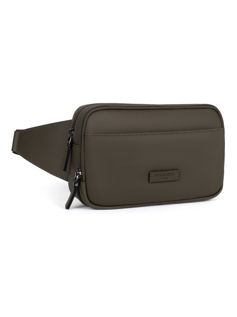 Bolso de cintura hero hexagona Caqui - Kiabi