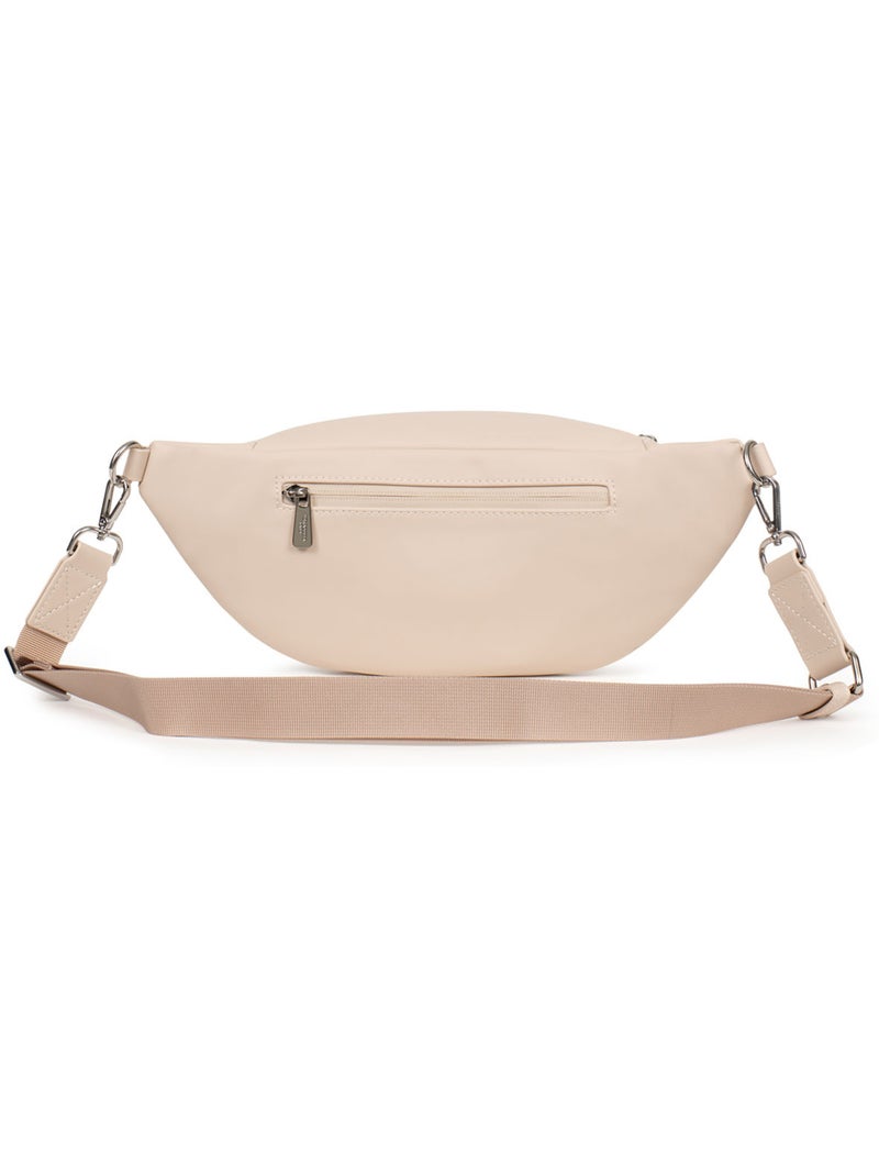 Bolso de cintura nami hexagona Marfil - Kiabi