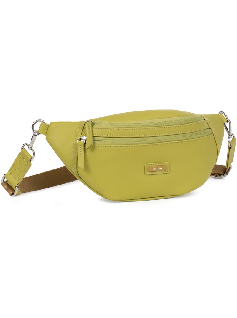 Bolso de cintura nami hexagona Verde anís - Kiabi