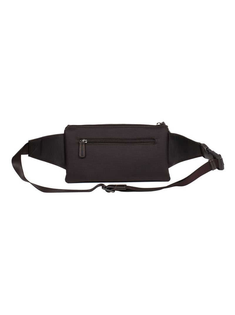 Bolso de cintura travel hexagona Marrón - Kiabi
