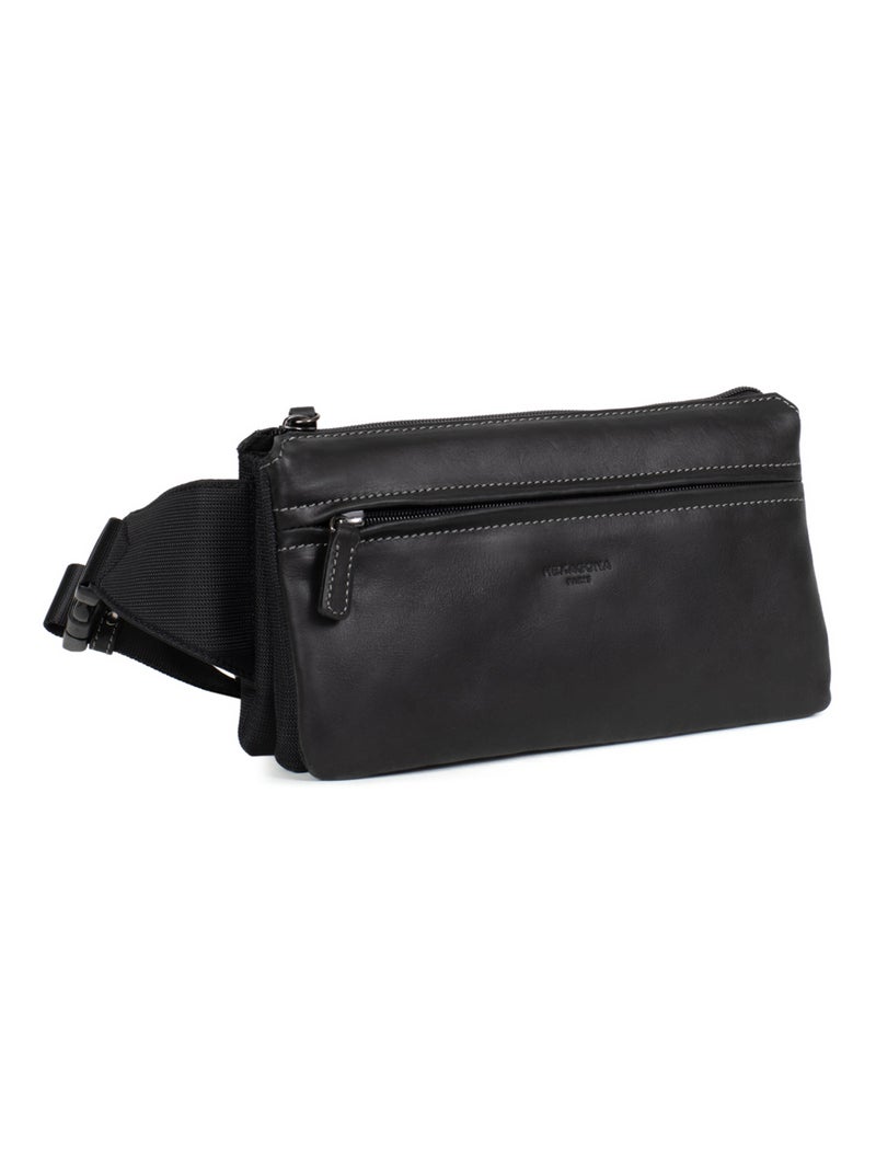 Bolso de cintura travel hexagona Negro - Kiabi