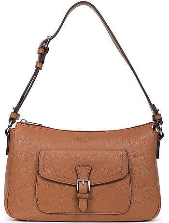 Bolso de hombro 1 asa - Cuero MIRABELLE