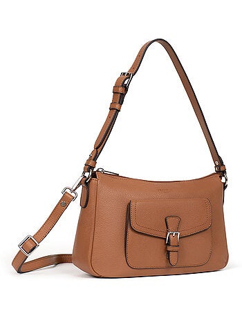 Bolso de hombro 1 asa - Cuero MIRABELLE