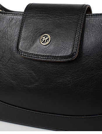 Bolso de hombro 1 asa - cuero ondine hexagona