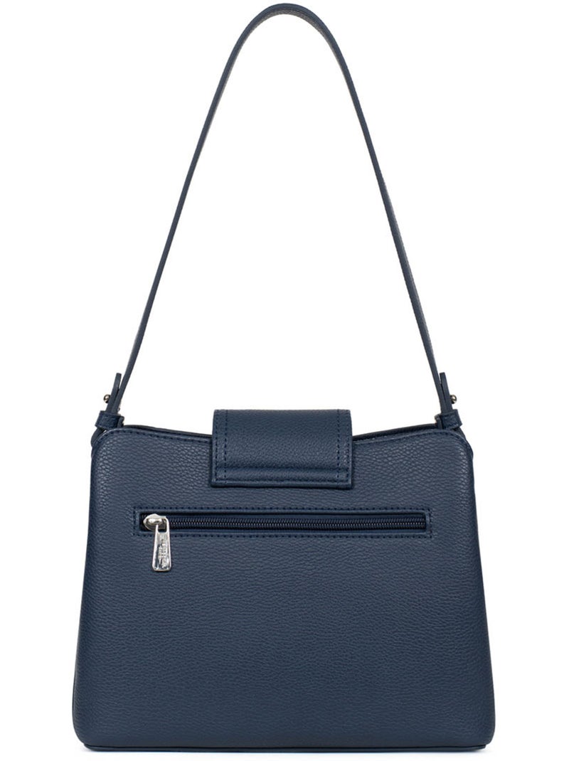 Bolso de hombro 1 asa maya hexagona Azul marino - Kiabi