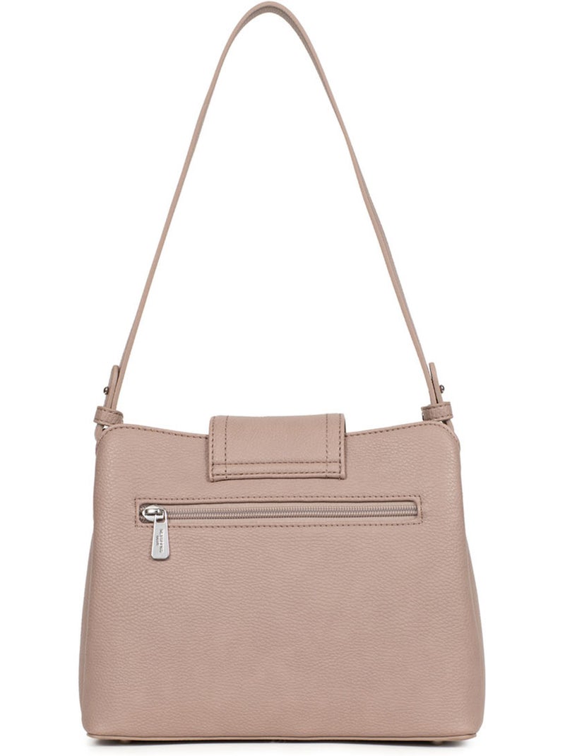 Bolso de hombro 1 asa maya hexagona Gris - Kiabi