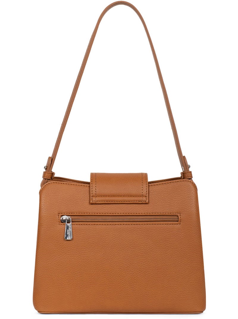 Bolso de hombro 1 asa maya hexagona Marrón caramelo - Kiabi