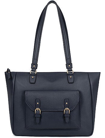 Bolso de hombro 2 asas - A4 - Cuero de vaca TAIMA