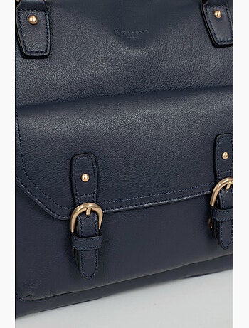 Bolso de hombro 2 asas - A4 - Cuero de vaca TAIMA