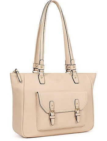 Bolso de hombro 2 asas - A4 - Cuero de vaca TAIMA