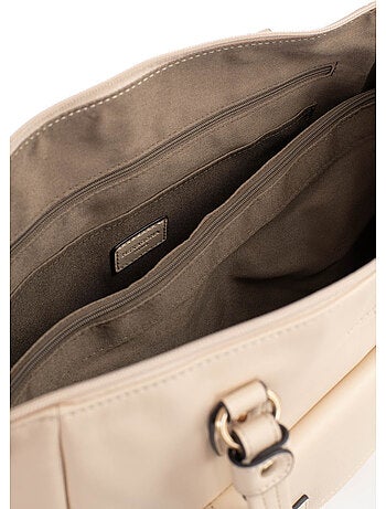 Bolso de hombro 2 asas - A4 - Cuero de vaca TAIMA
