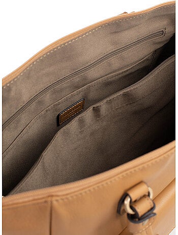 Bolso de hombro 2 asas - A4 - Cuero de vaca TAIMA