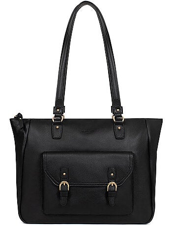 Bolso de hombro 2 asas - A4 - Cuero de vaca TAIMA