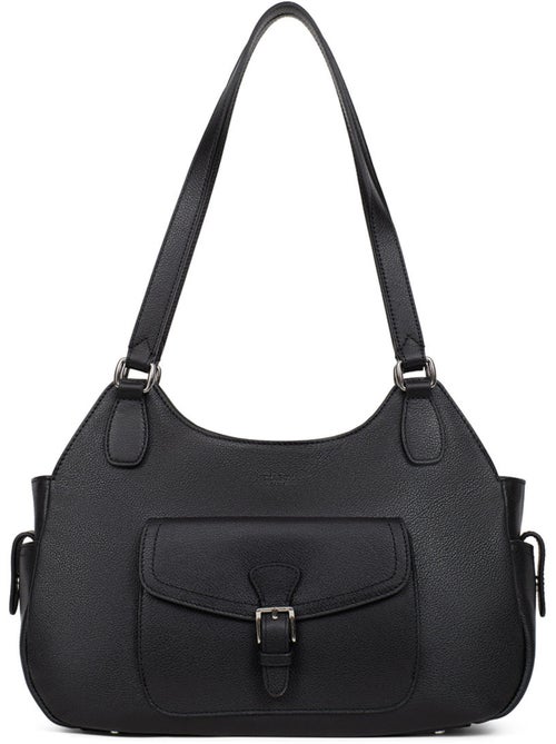Bolso de hombro 2 asas - cuero mirabelle hexagona - Kiabi
