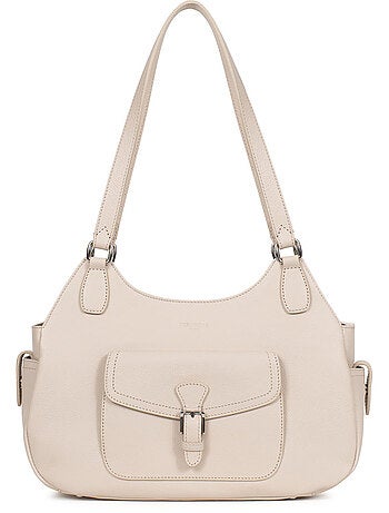 Bolso de hombro 2 asas - Cuero MIRABELLE