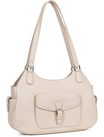 Bolso de hombro 2 asas - Cuero MIRABELLE