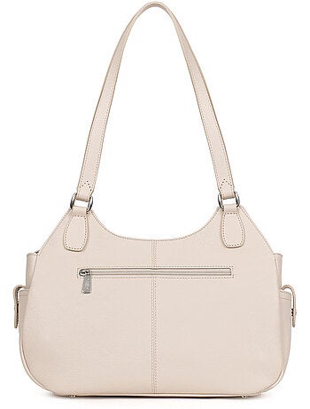 Bolso de hombro 2 asas - Cuero MIRABELLE