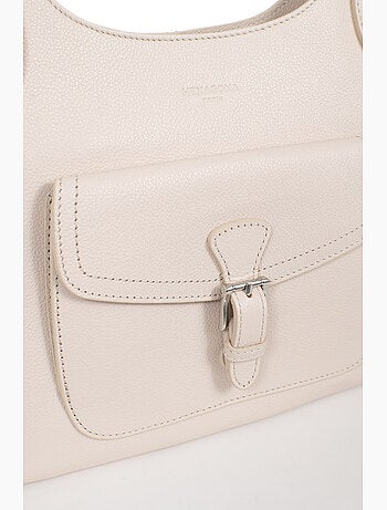 Bolso de hombro 2 asas - Cuero MIRABELLE