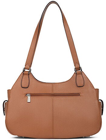Bolso de hombro 2 asas - Cuero MIRABELLE