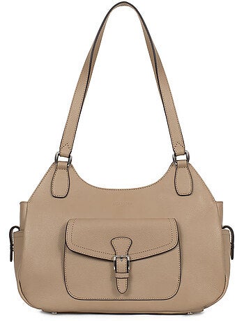 Bolso de hombro 2 asas - Cuero MIRABELLE