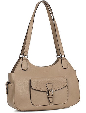 Bolso de hombro 2 asas - Cuero MIRABELLE