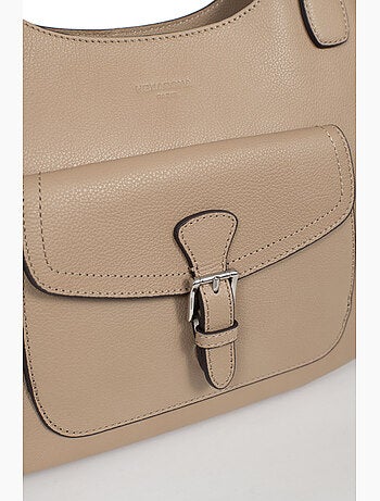 Bolso de hombro 2 asas - Cuero MIRABELLE