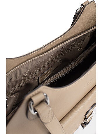 Bolso de hombro 2 asas - Cuero MIRABELLE