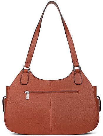 Bolso de hombro 2 asas - Cuero MIRABELLE