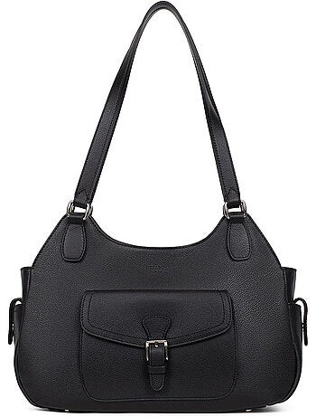 Bolso de hombro 2 asas - Cuero MIRABELLE