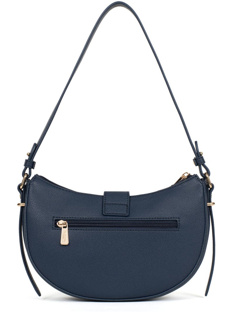Bolso de hombro con 1 asa lys hexagona Azul marino - Kiabi