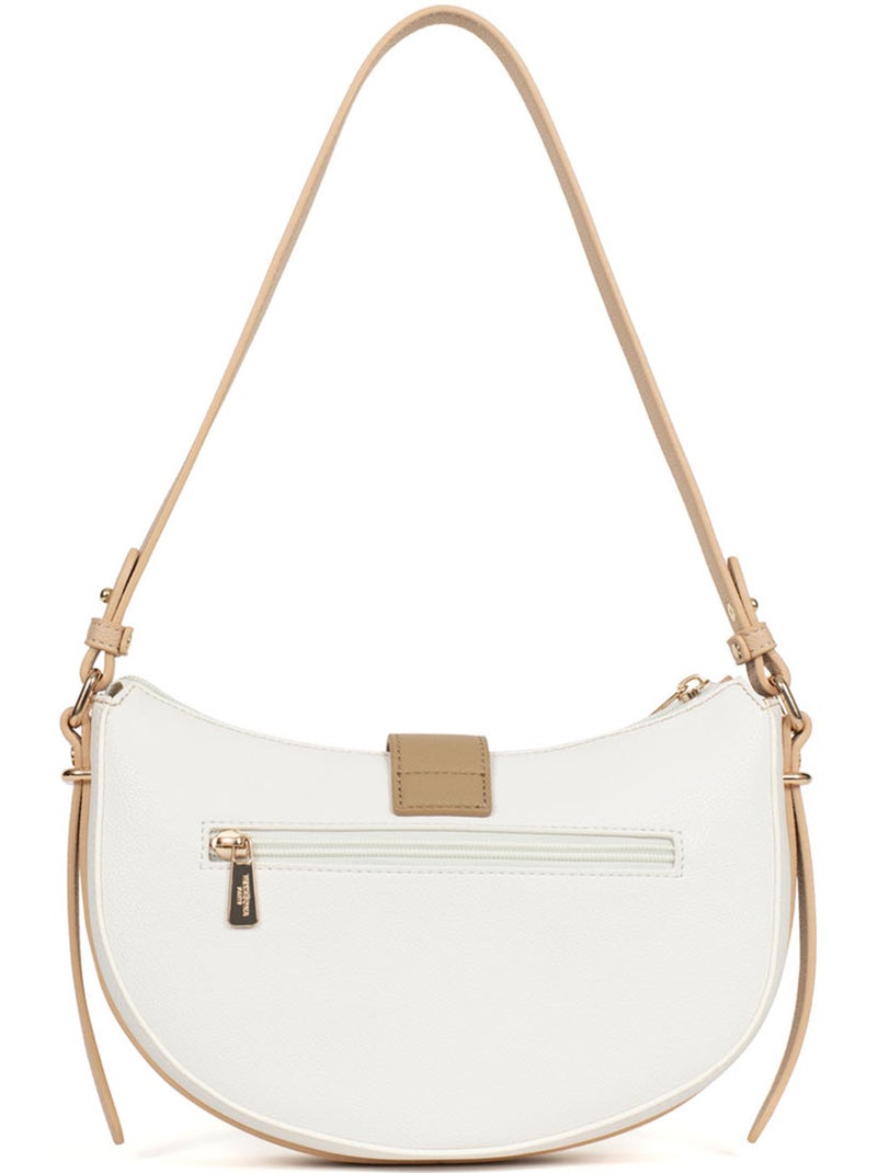 Bolso de hombro con 1 asa lys hexagona Blanco Multicolor - Kiabi