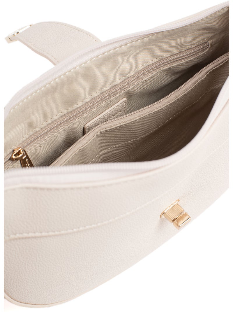 Bolso de hombro con 1 asa lys hexagona Marfil - Kiabi
