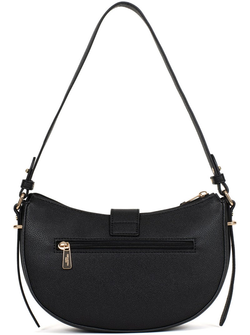 Bolso de hombro con 1 asa lys hexagona Negro - Kiabi