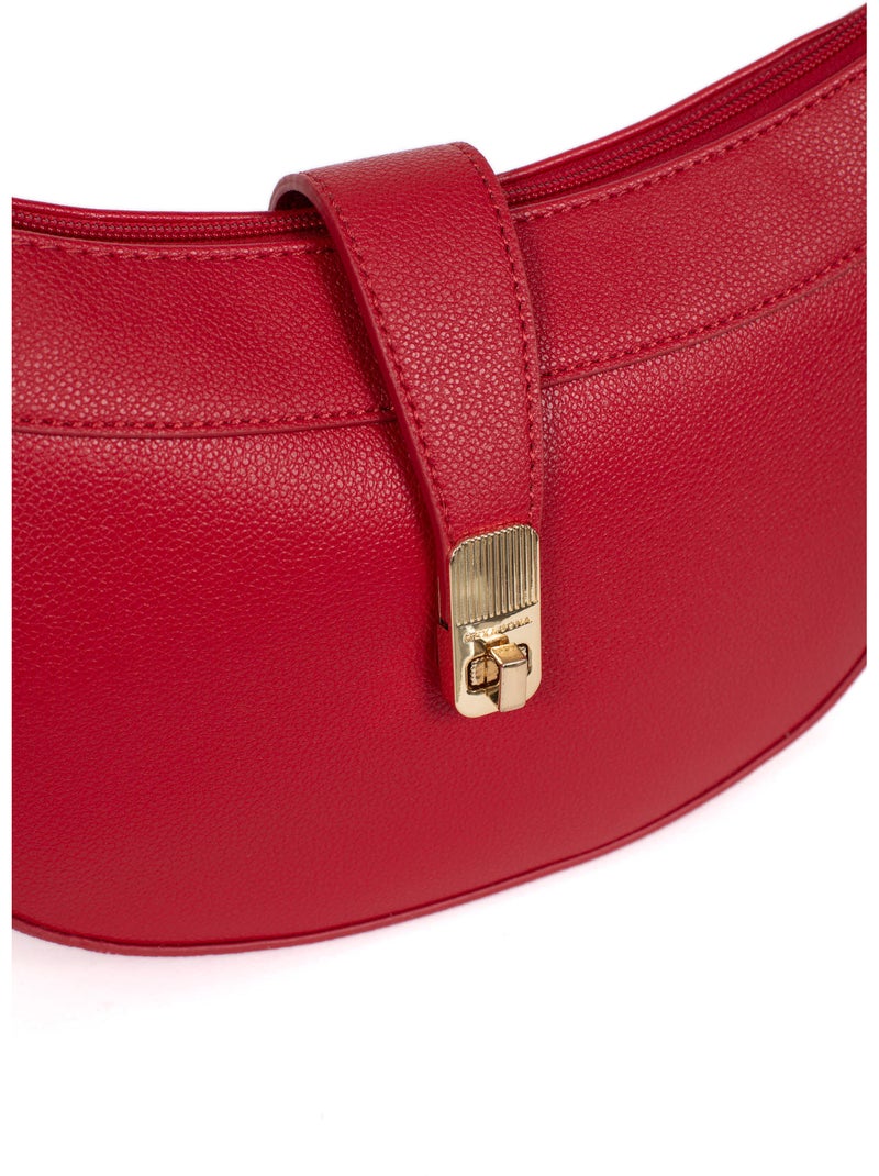 Bolso de hombro con 1 asa LYS Rojo - Kiabi