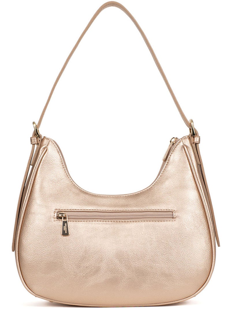 Bolso de hombro con 1 asa moly hexagona Dorado - Kiabi