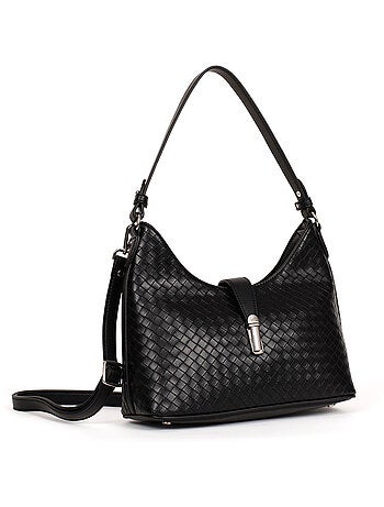 Bolso de hombro con 1 asa nila hexagona