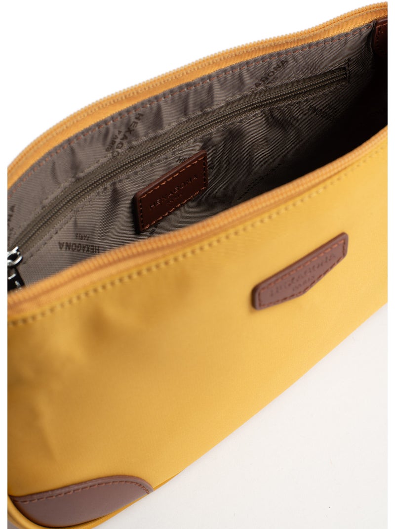 Bolso de hombro con 1 asa pop hexagona Amarillo - Kiabi